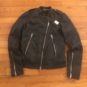 Rag & Bone leather motorcycle jacket. Size 2.
